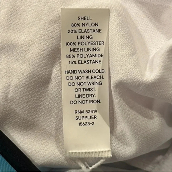 Xersion Blue One Piece Swimsuit Size Small Swim Beach Resort Vacation Summer - Picture 5 of 5